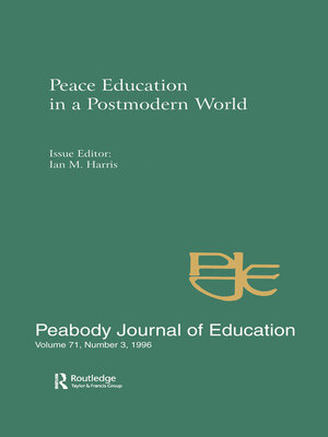 cover image of Peace Education in a Postmodern World